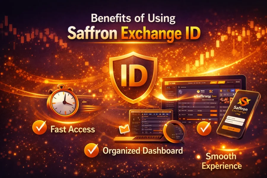 What is Saffron Exchange ID illustration explaining how SaffronExch ID works