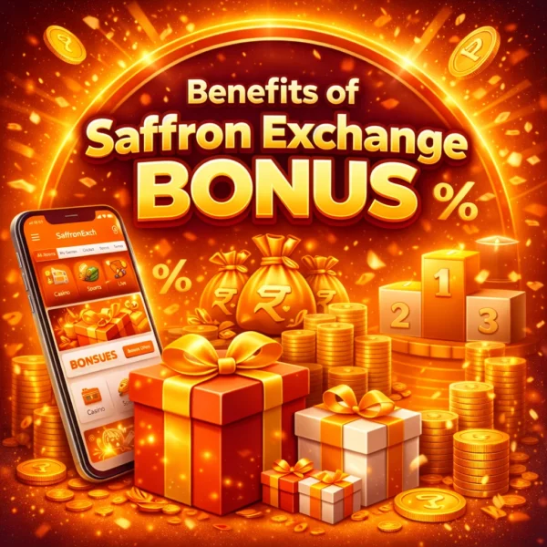 SaffronExch Bonus benefits including rewards promotions and responsive platform interface