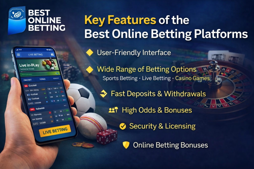 online betting banner design with sportsbook interface